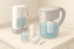 Countertop Dispenser Filters vs Pitcher Filters: 5 Key Differences